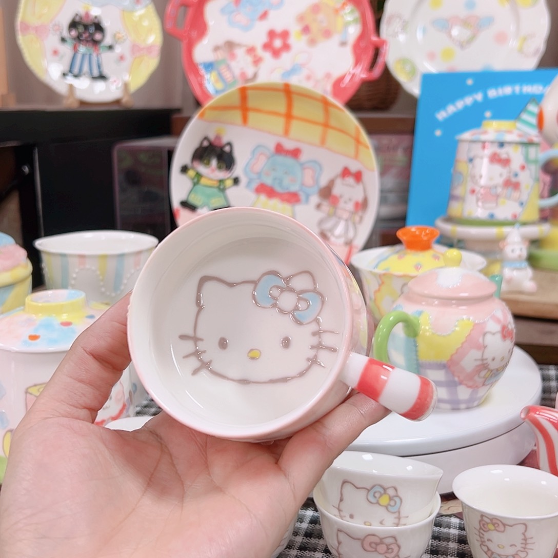 可爱陶瓷高温手作