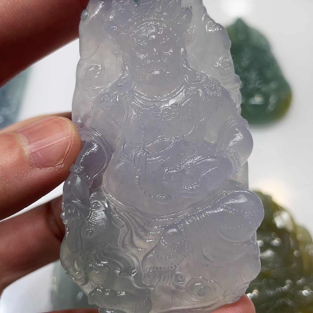 定制翡翠未镶嵌挂件