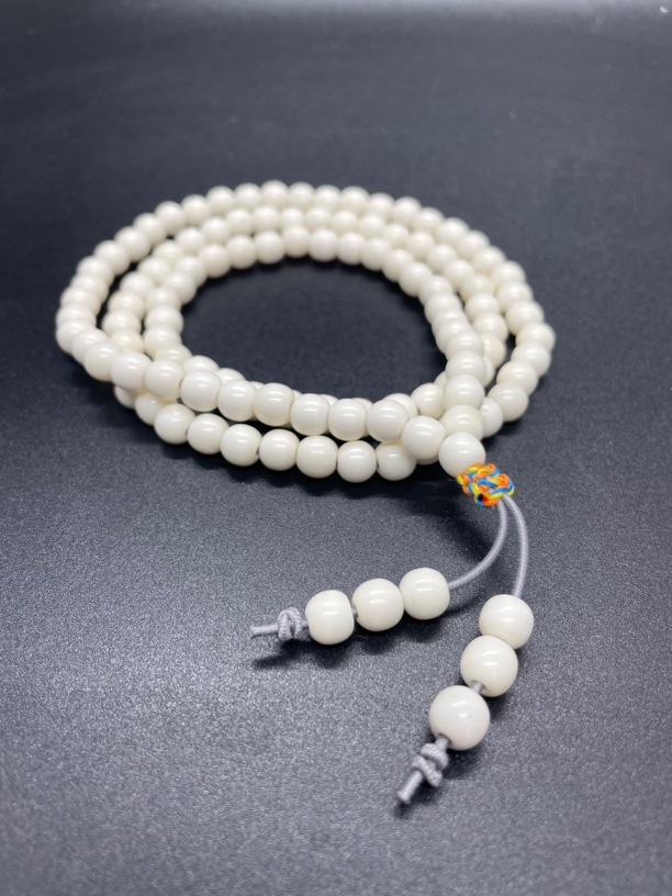 0.6*108圆珠【瑕疵】鹿角多圈手串，时尚百搭款，养殖鹿角