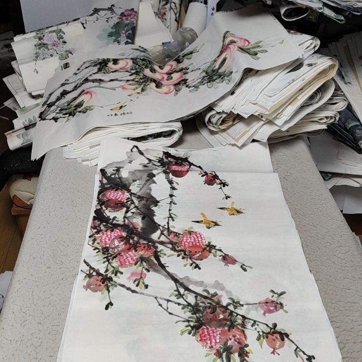 羽***️国画落款后台备注