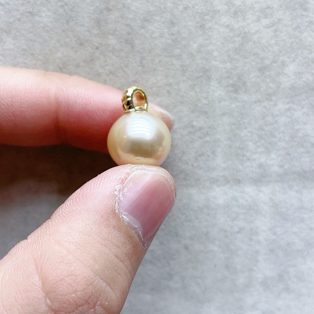 海水珍珠颈饰18K金镶嵌