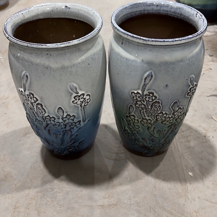 高度26口15 粗陶花盆