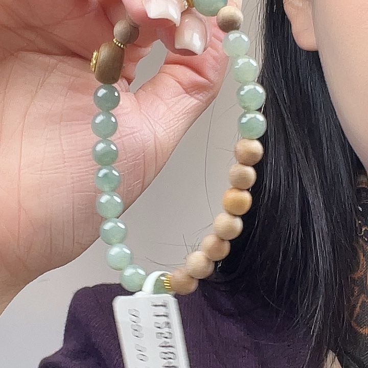 翡翠未镶嵌手链翡翠手串