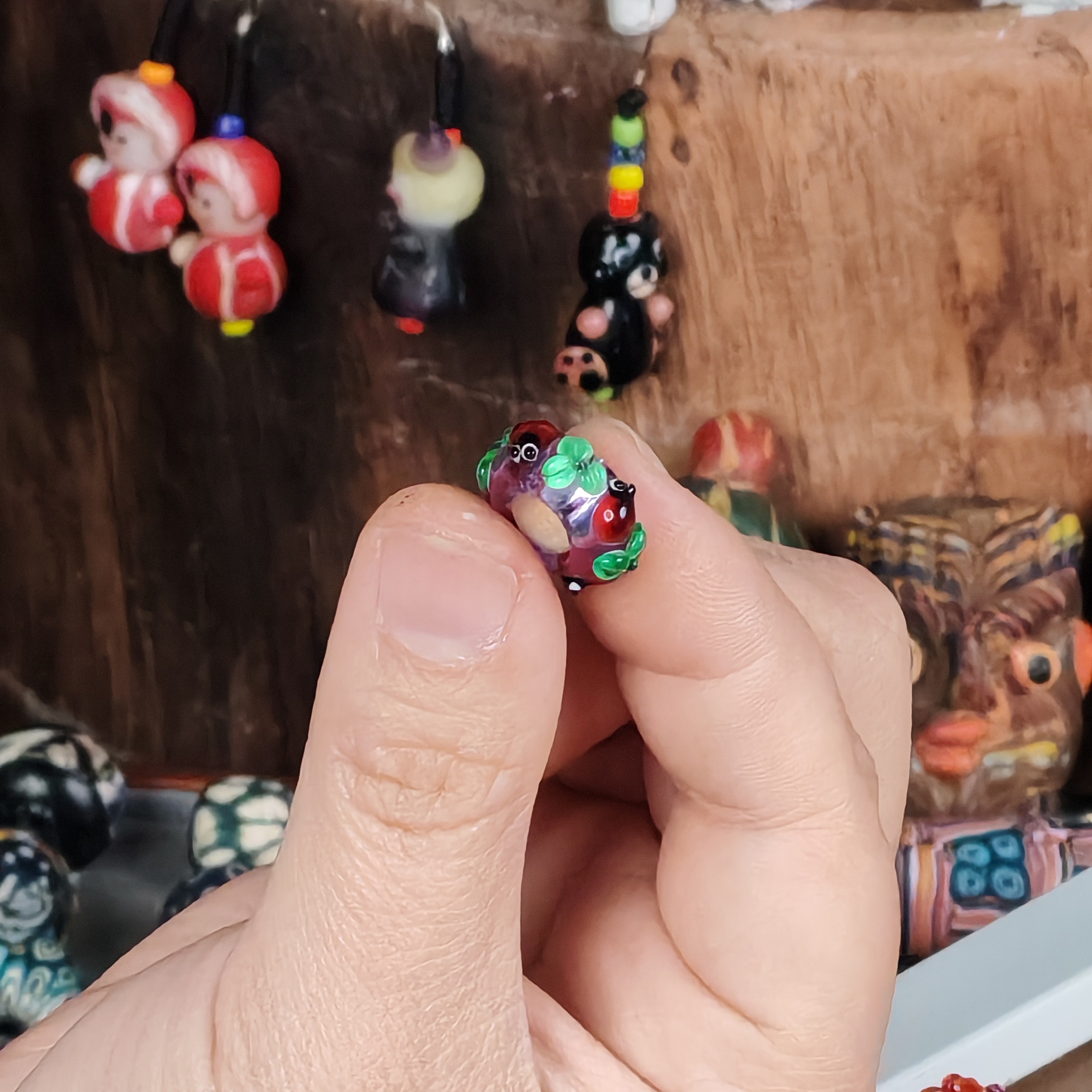 非金属玻璃项链 改价格定制链接！