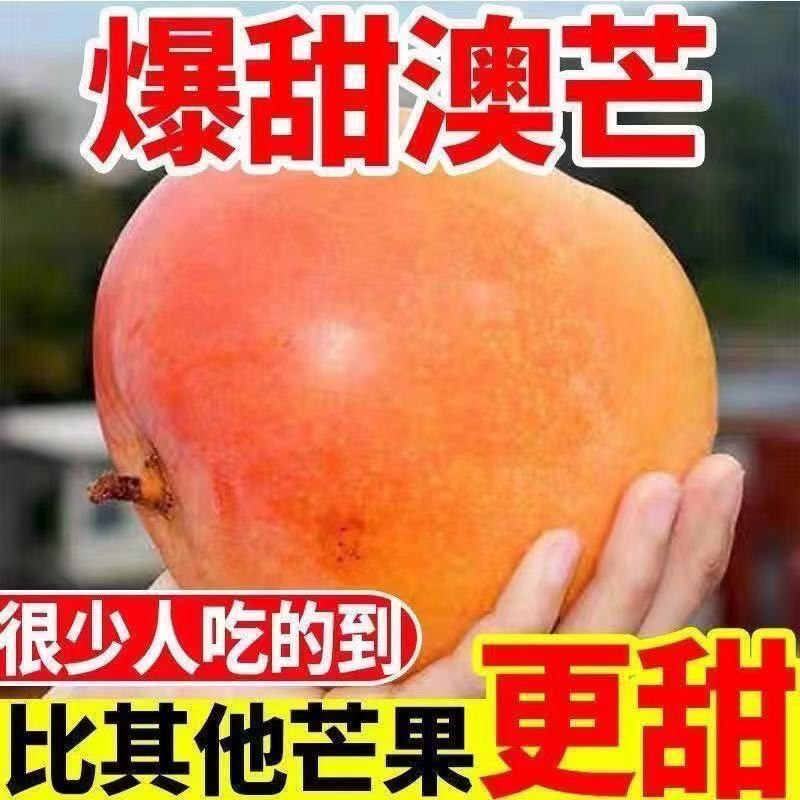 【邮政农品】云南苹果芒澳芒当季水果特大号凯特芒果彩虹芒