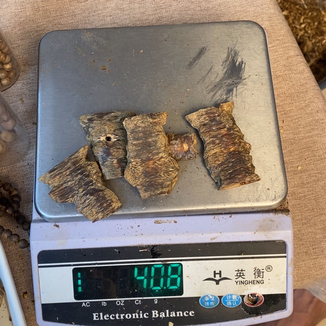 沉香沉香碎屑奇楠沉香块料40.8克