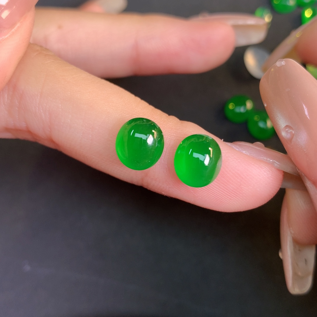 M***J翡翠裸石翡翠翡翠留镶分单