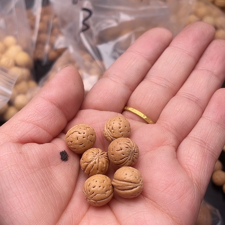 私人定制小桃核350元打孔不退不换