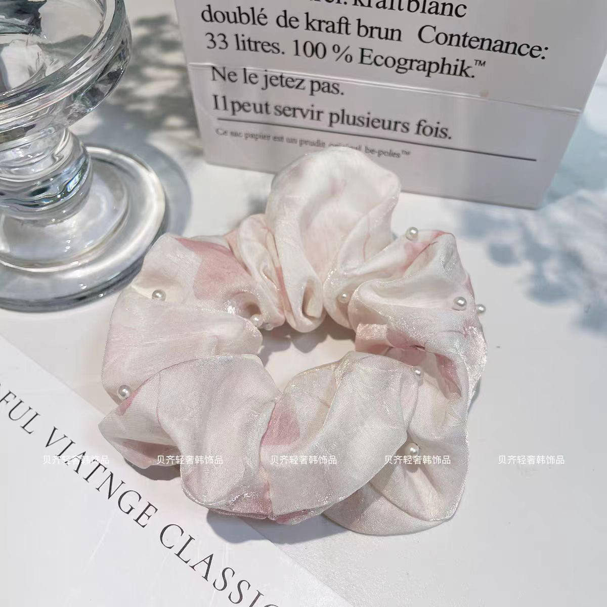 发圈发绳欧美甜美日韩发饰可爱头绳温柔ins头饰饰品网纱百搭