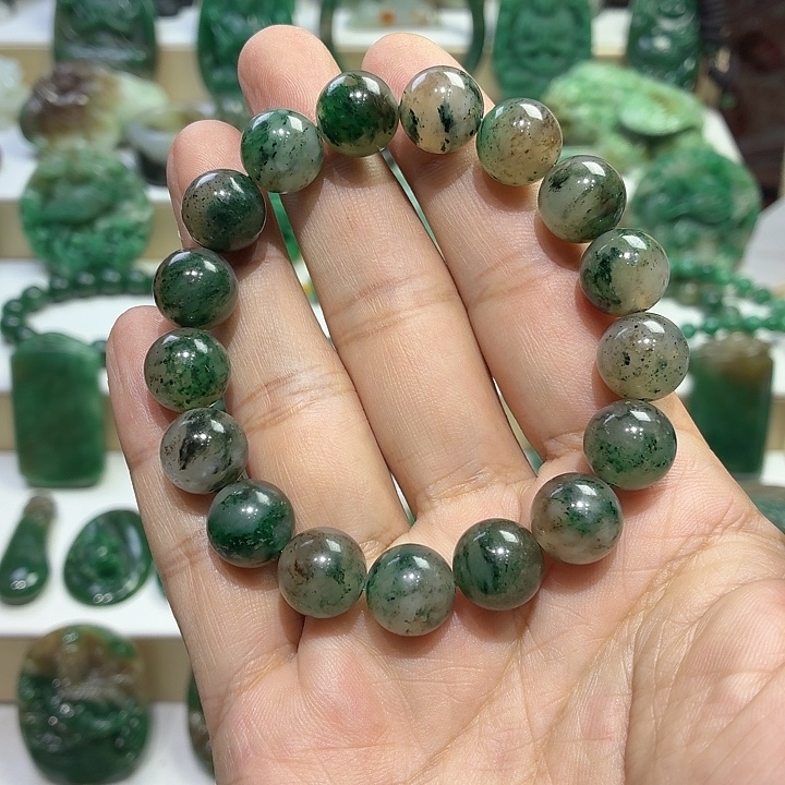 独山玉未镶嵌手串卡12