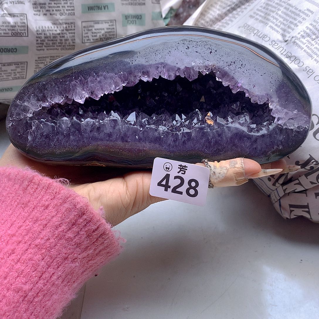 紫晶大型摆件（非配饰）未镶嵌