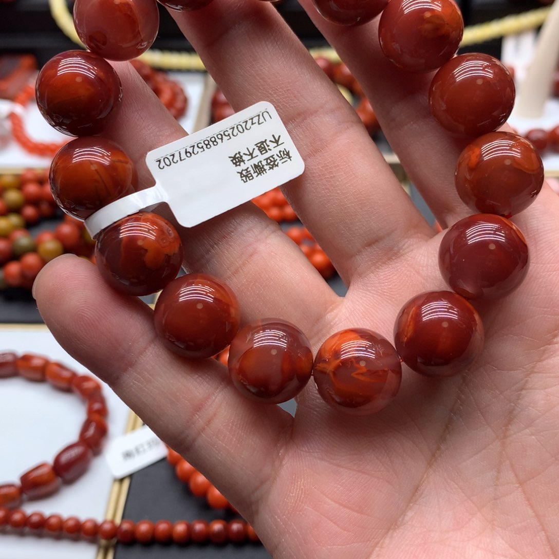 南红玛瑙手链未镶嵌L**n