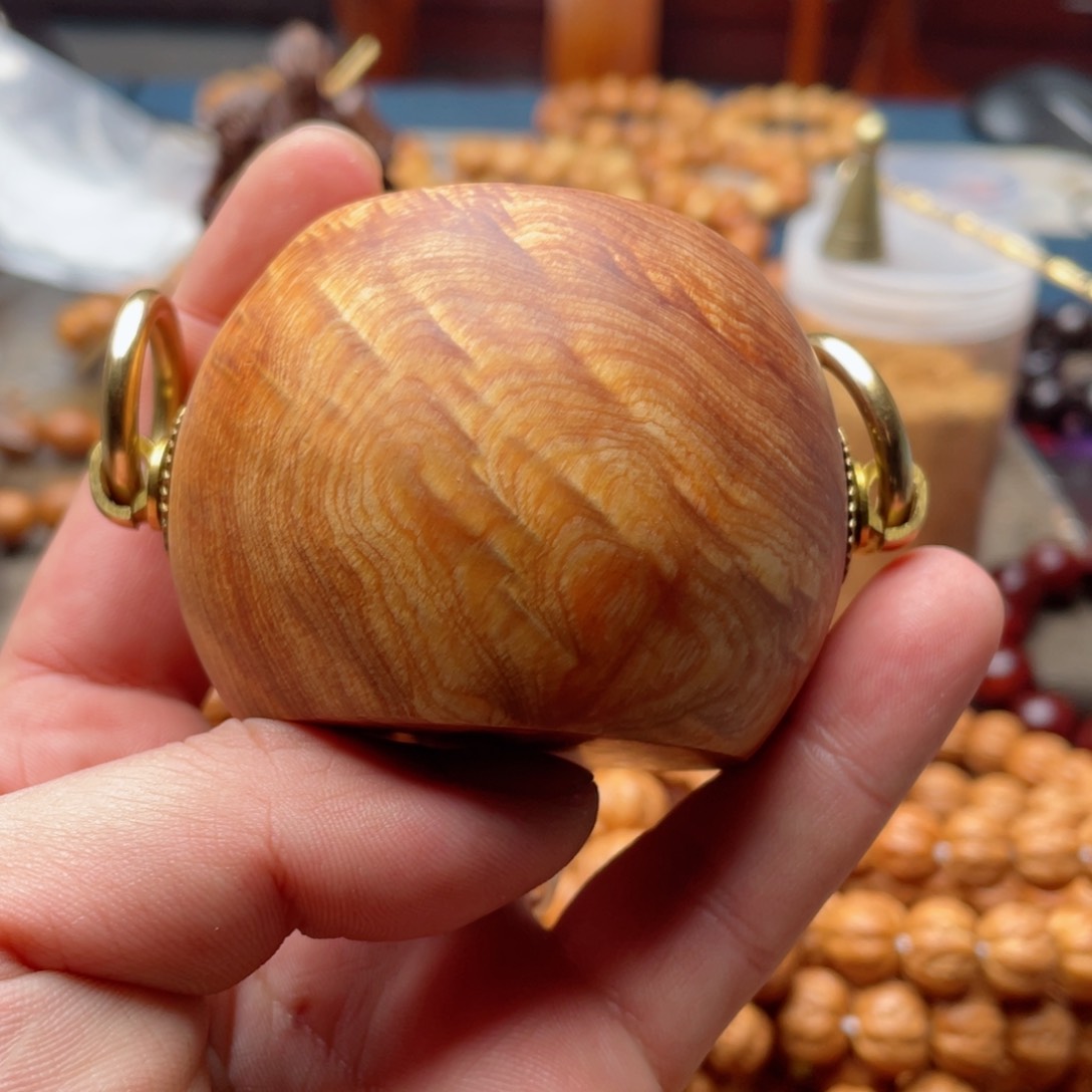 柏木（崖柏）手串/手链网*崖柏战鼓底座