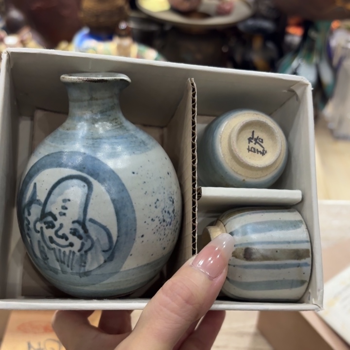陶瓷古美术置物摆件