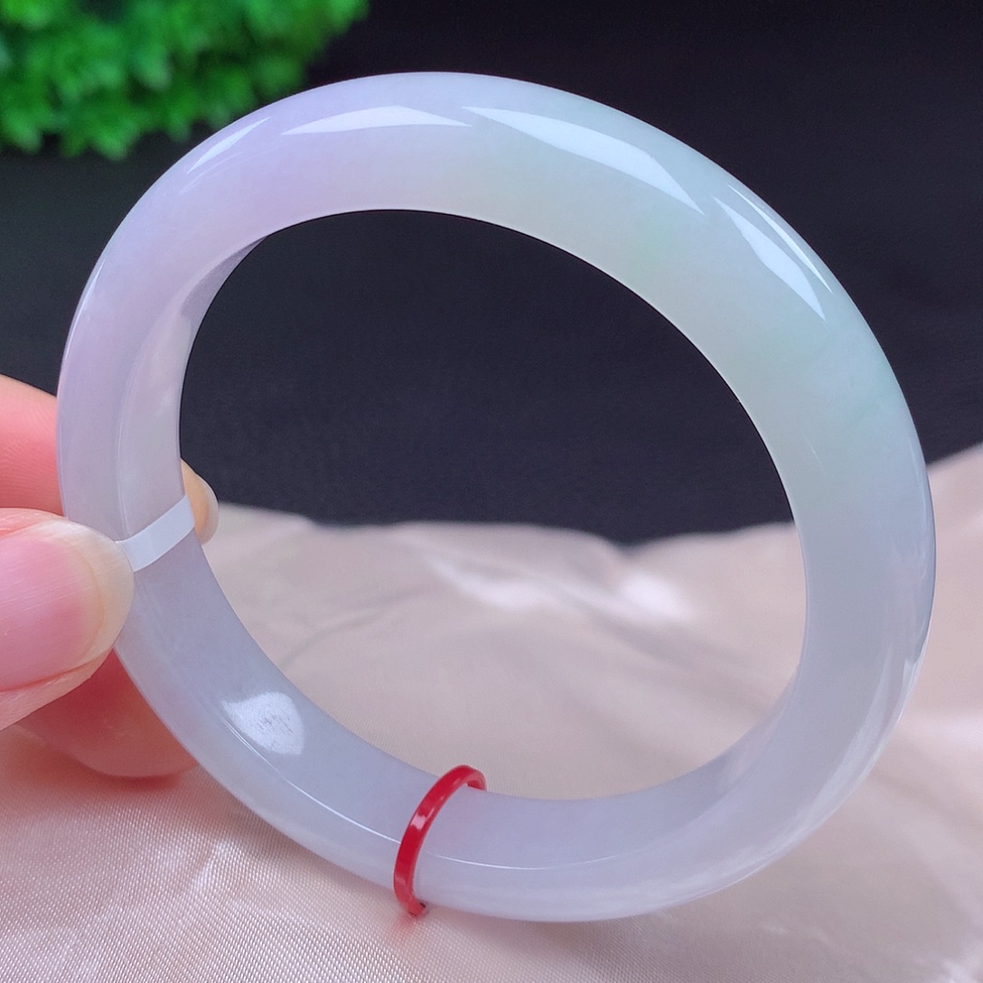 翡翠未镶嵌手镯58圈430013