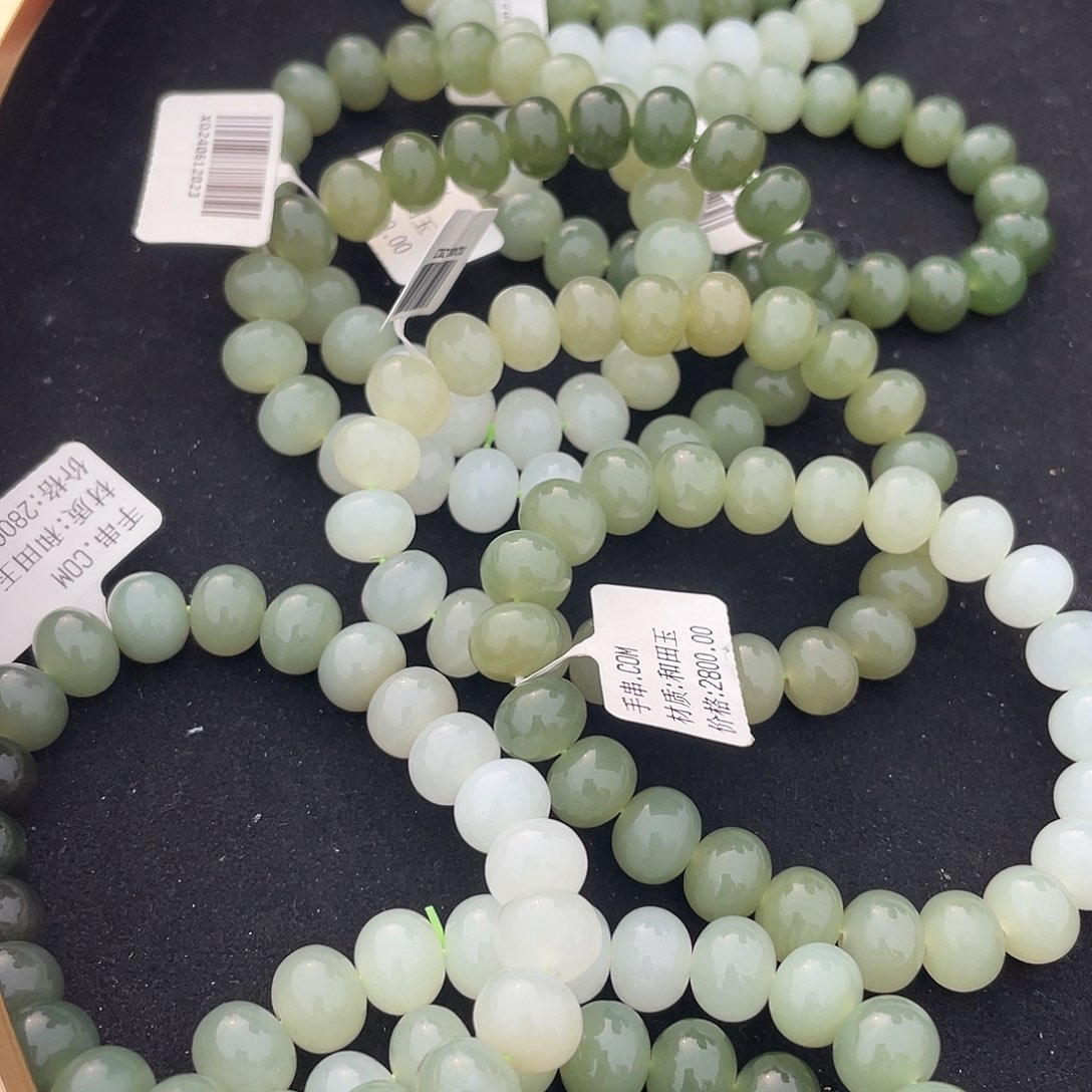 和田玉颈饰未镶嵌多样性发货，发其一