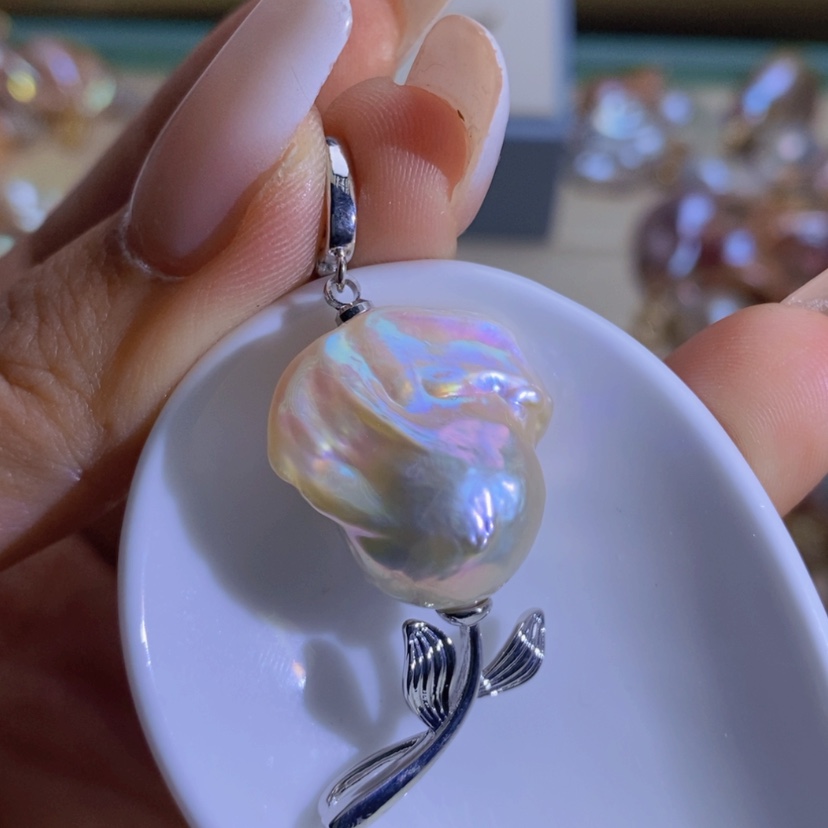 【闪购商品】淡水珍珠天然珍珠（微瑕）随机合金