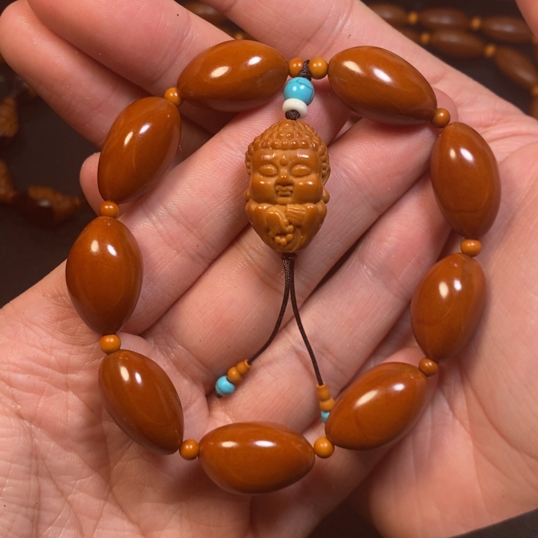 橄榄核手串/手链素珠如来手串1条