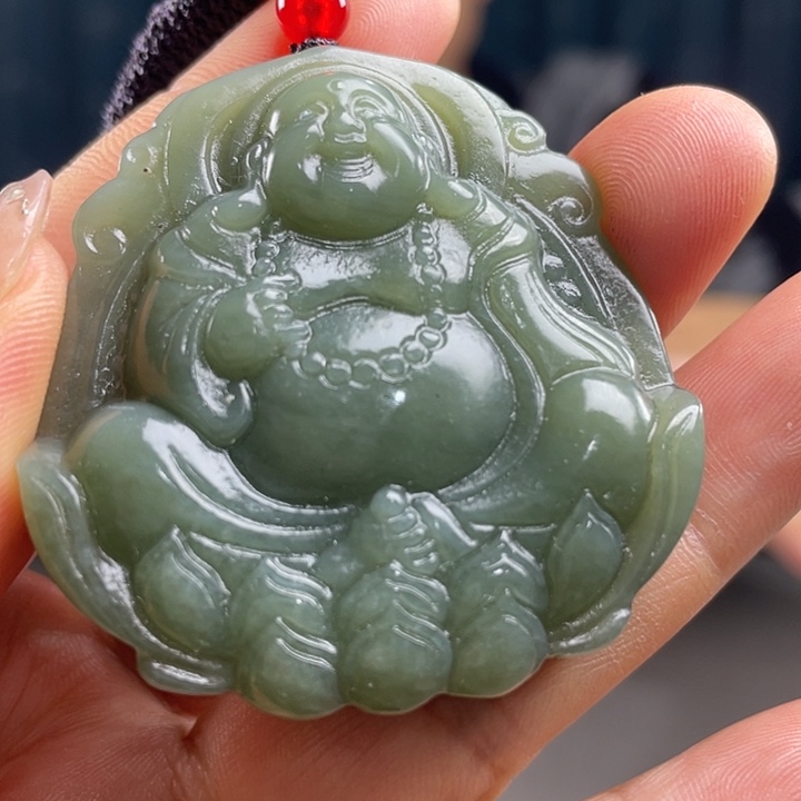 和田玉未镶嵌吊坠(不含链)