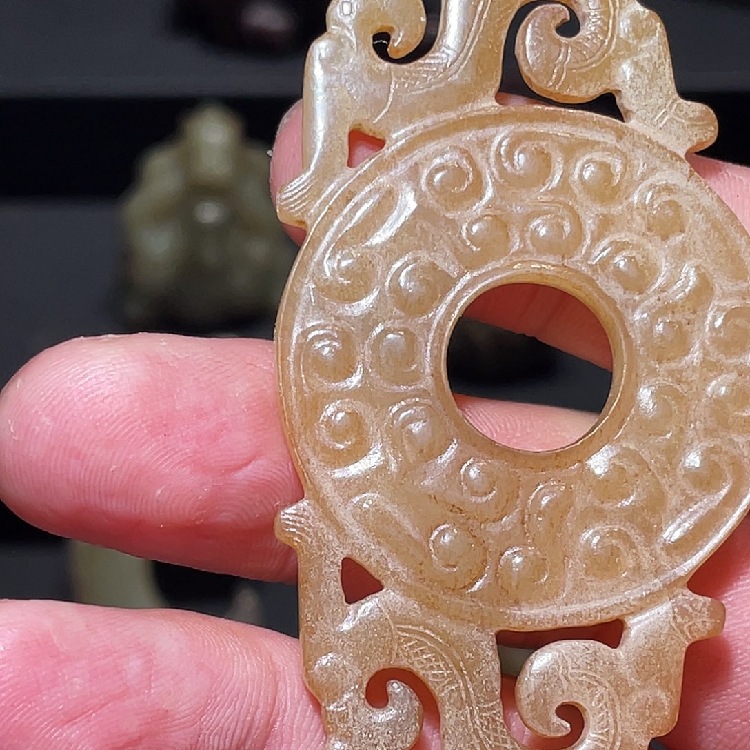 紫***昌和田玉（糖玉）未镶嵌挂件