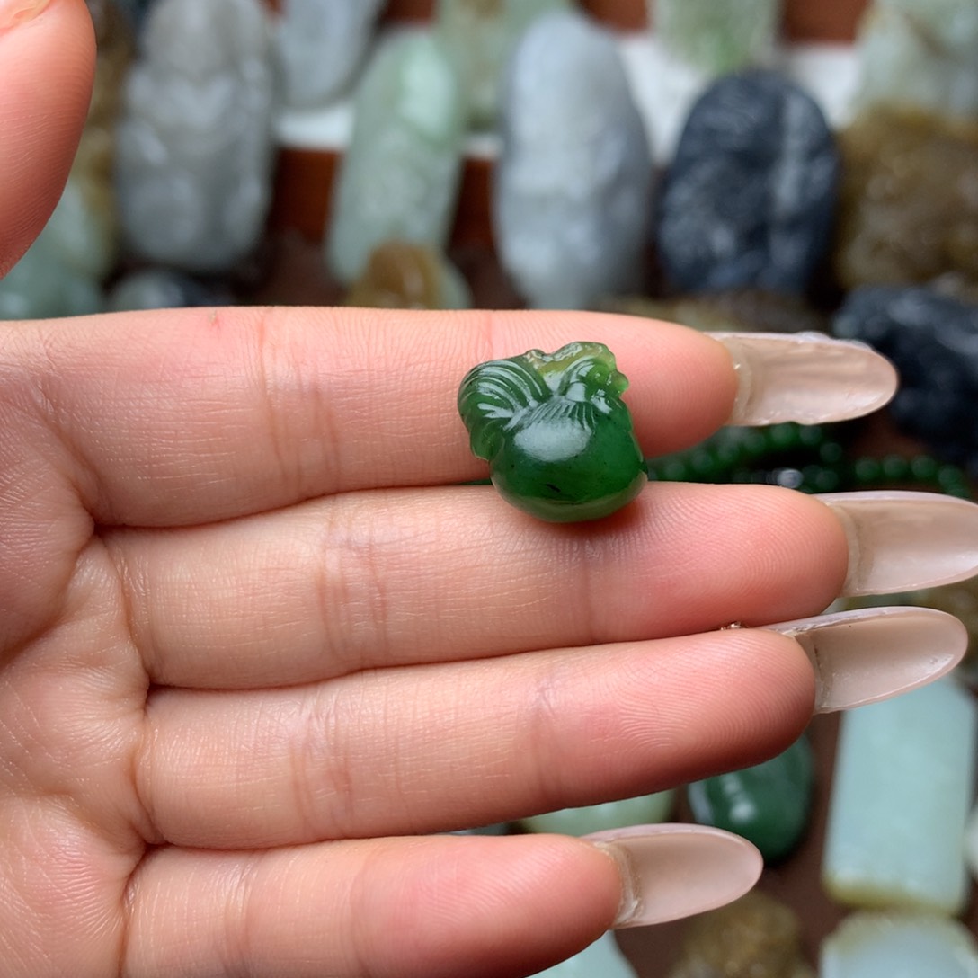 和田玉挂件未镶嵌