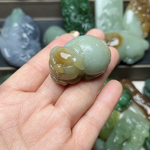 和田玉颈饰未镶嵌用****7