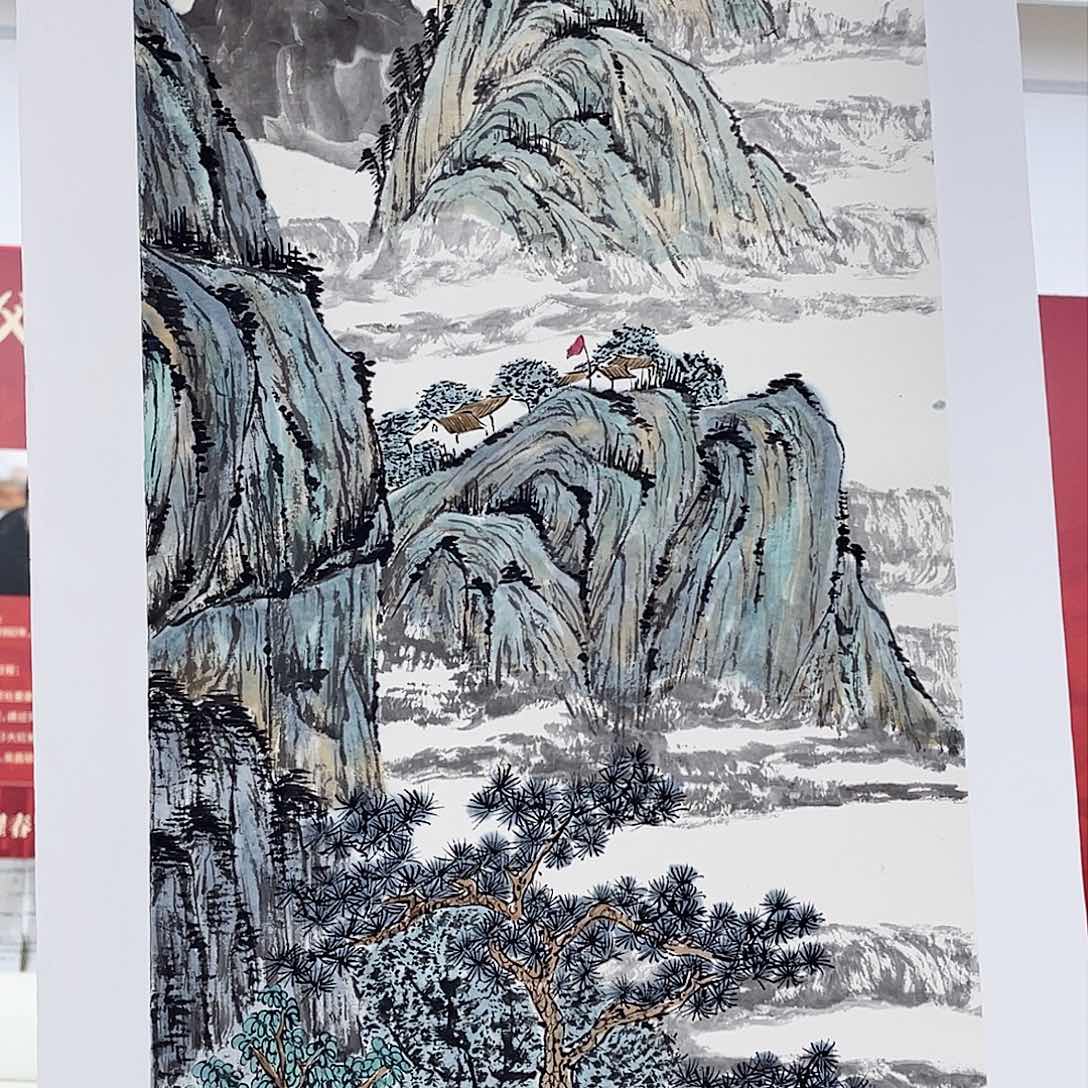 国画李耀春绘画作品