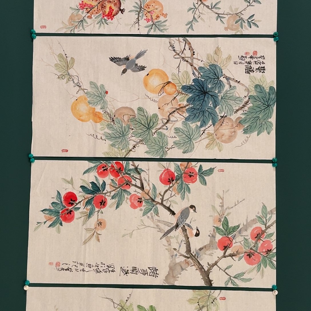 国画恽崟华老师的作品