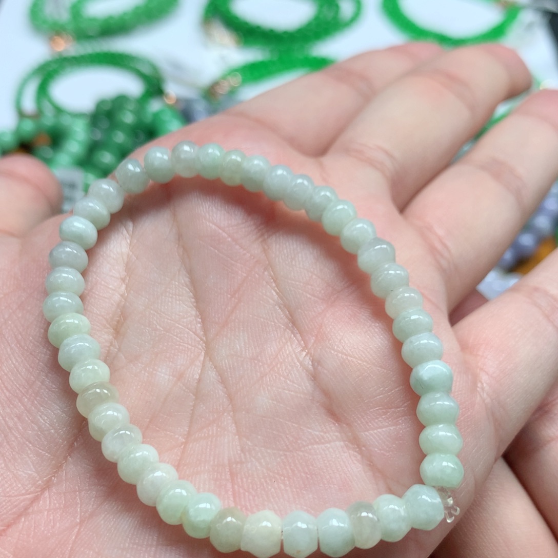 未镶嵌手链翡翠翡翠