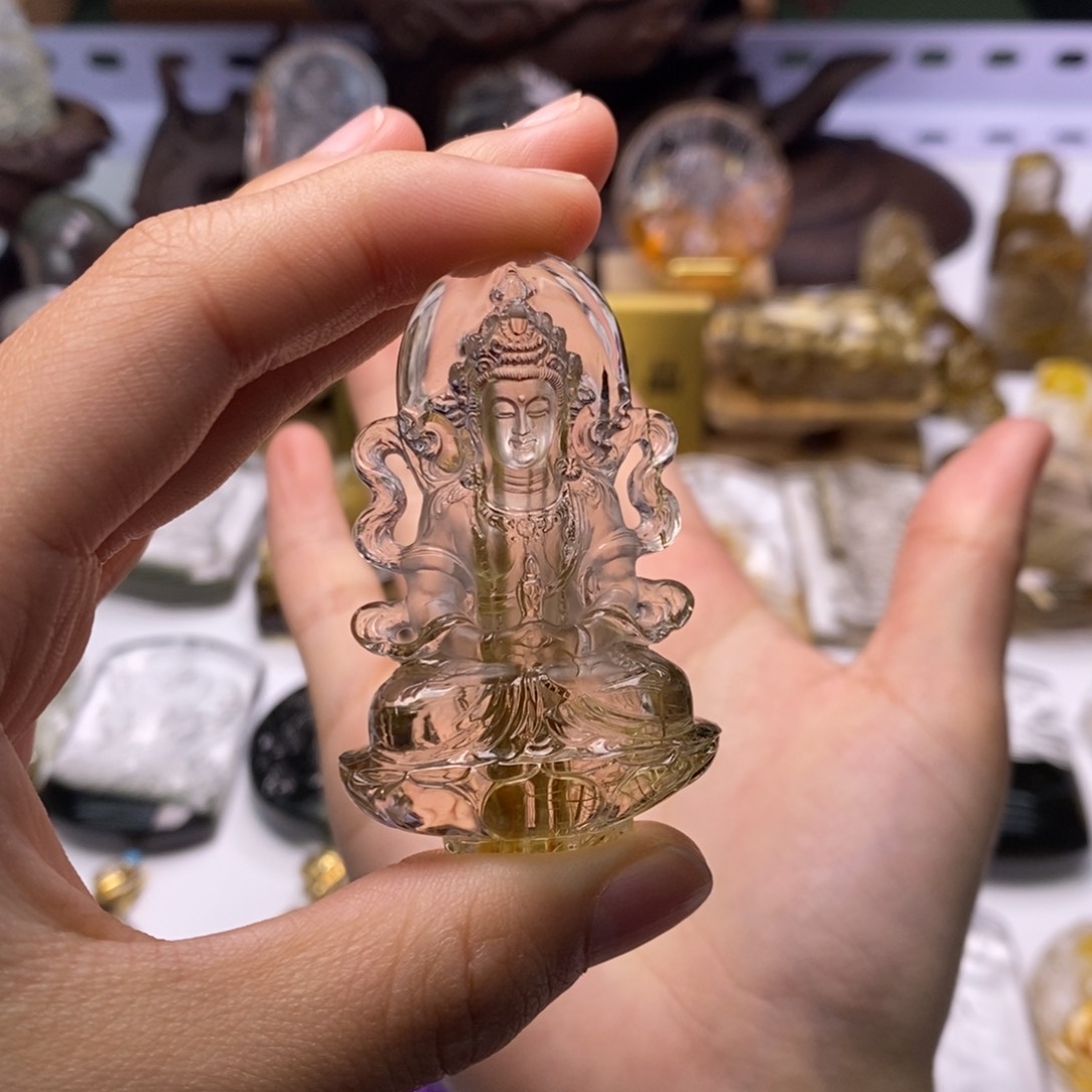 未镶嵌颈饰水晶金***?定制