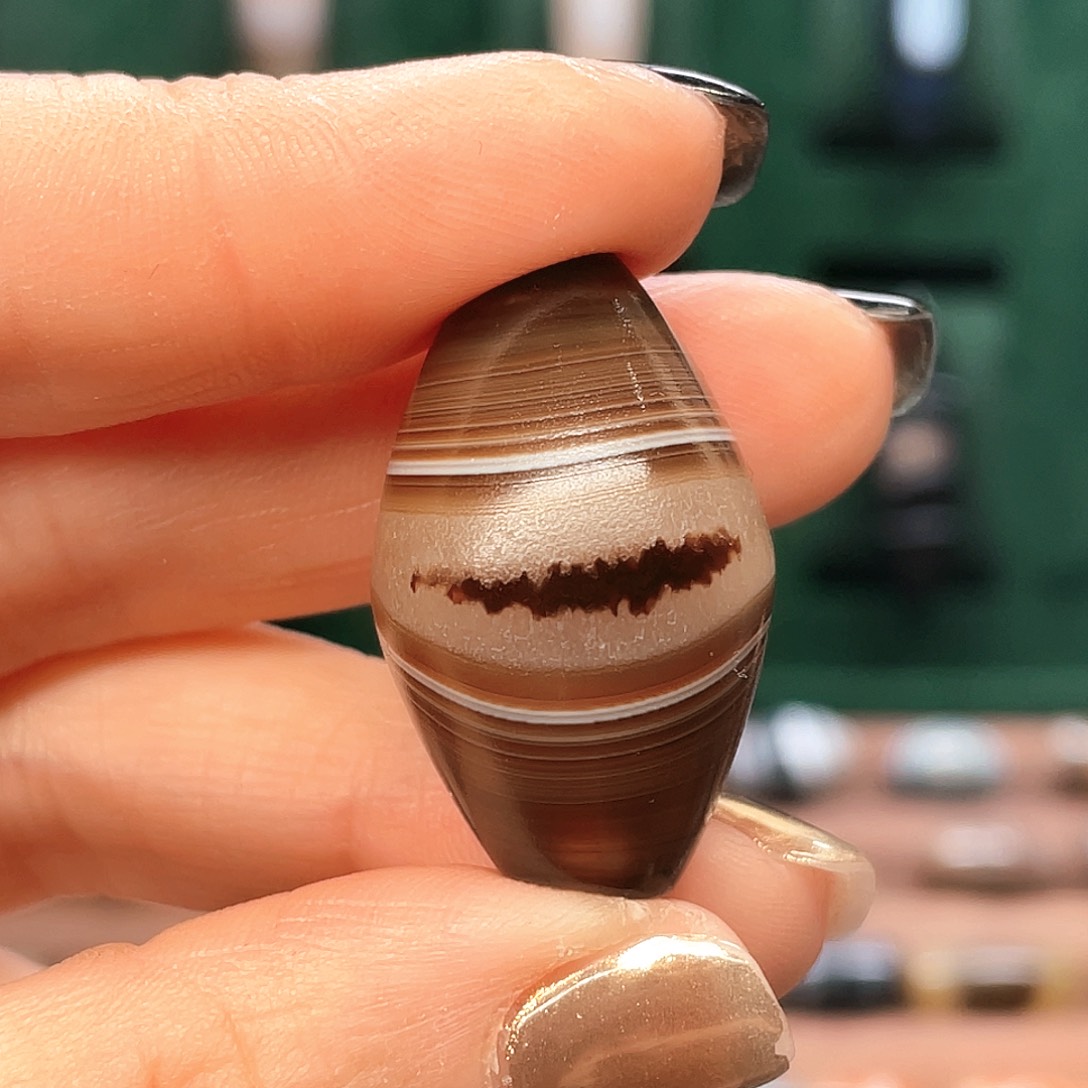 龙***血玛瑙/玉髓合金珠宝半成品