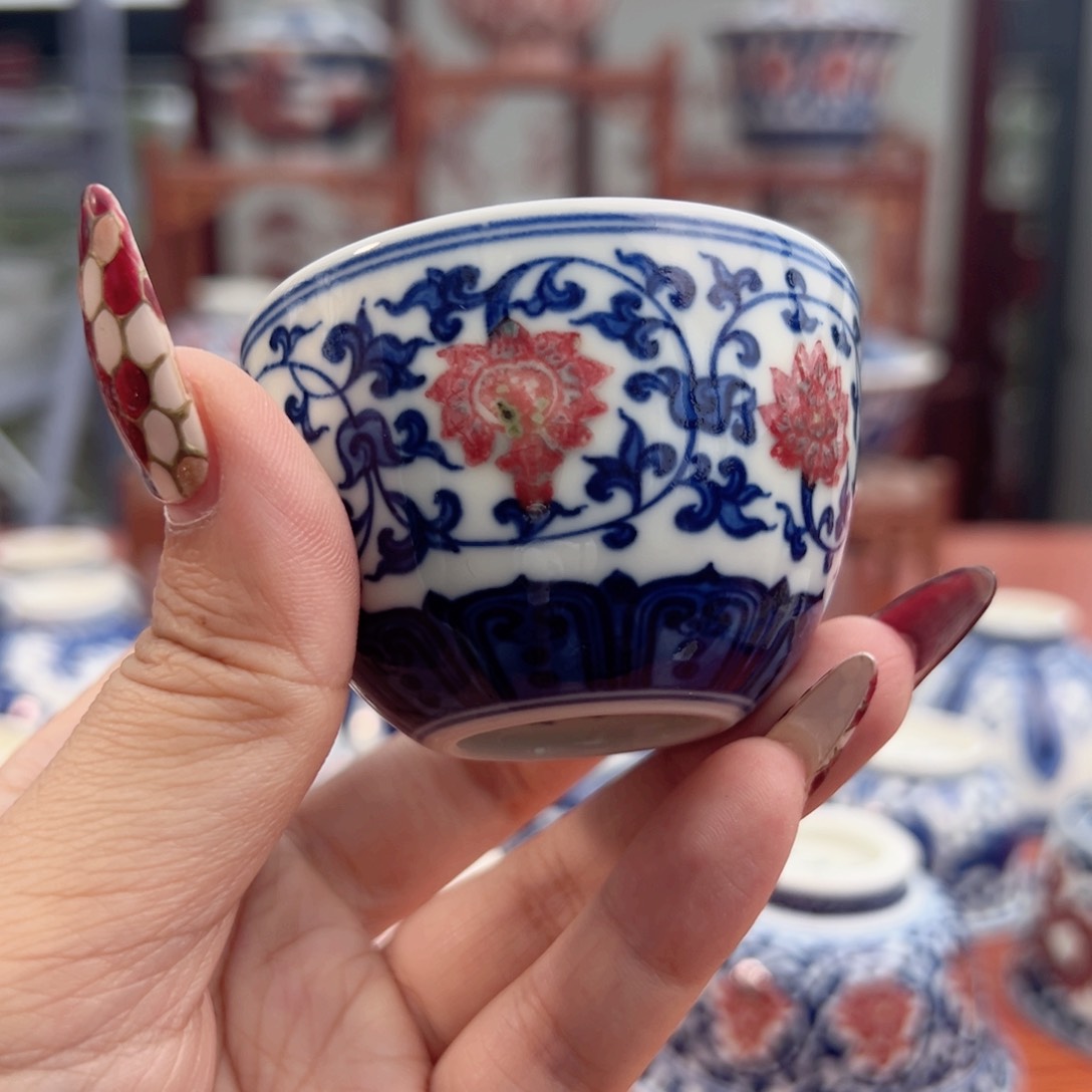 杯子景德镇毛仔柴窑主人杯