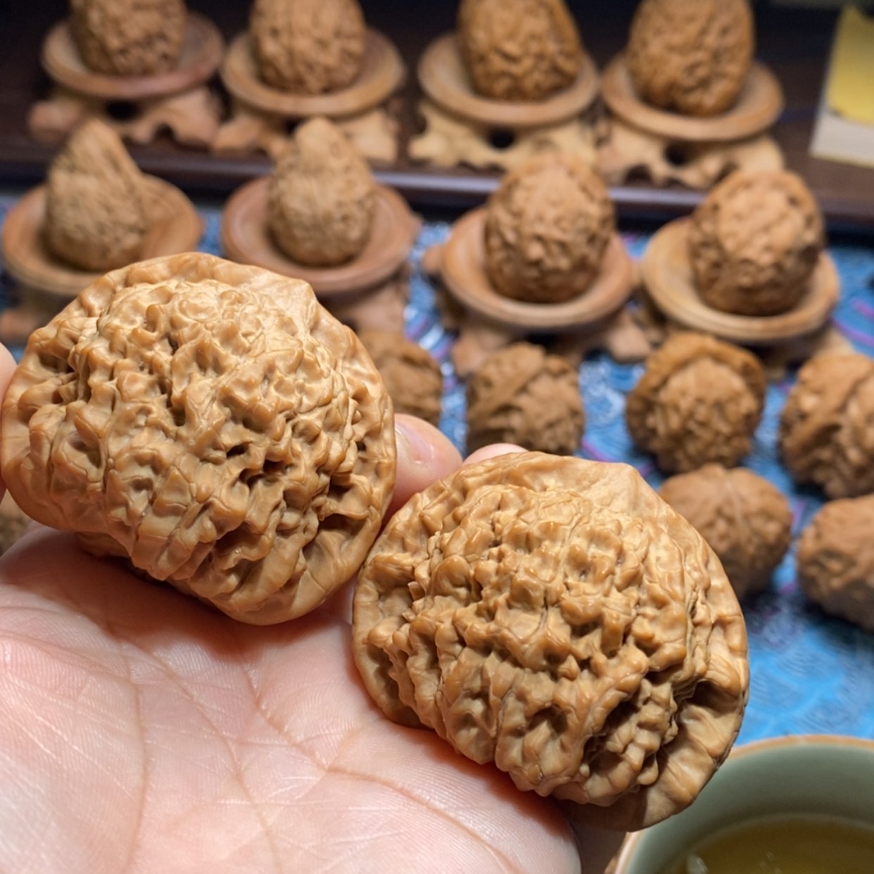 【闪购商品】文玩核桃吊坠官帽