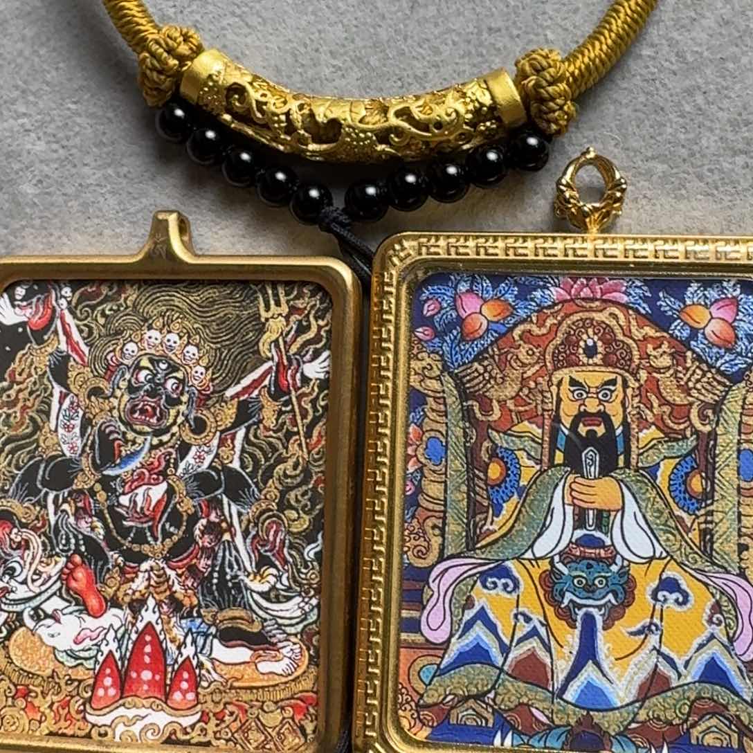 吊坠马*远双面定制 大黑天 五爷