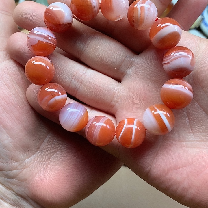 用***2南红玛瑙未镶嵌手链