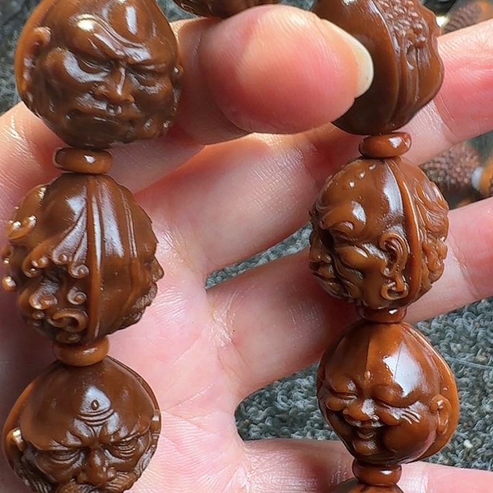 橄榄核吊坠橄榄子山罗汉