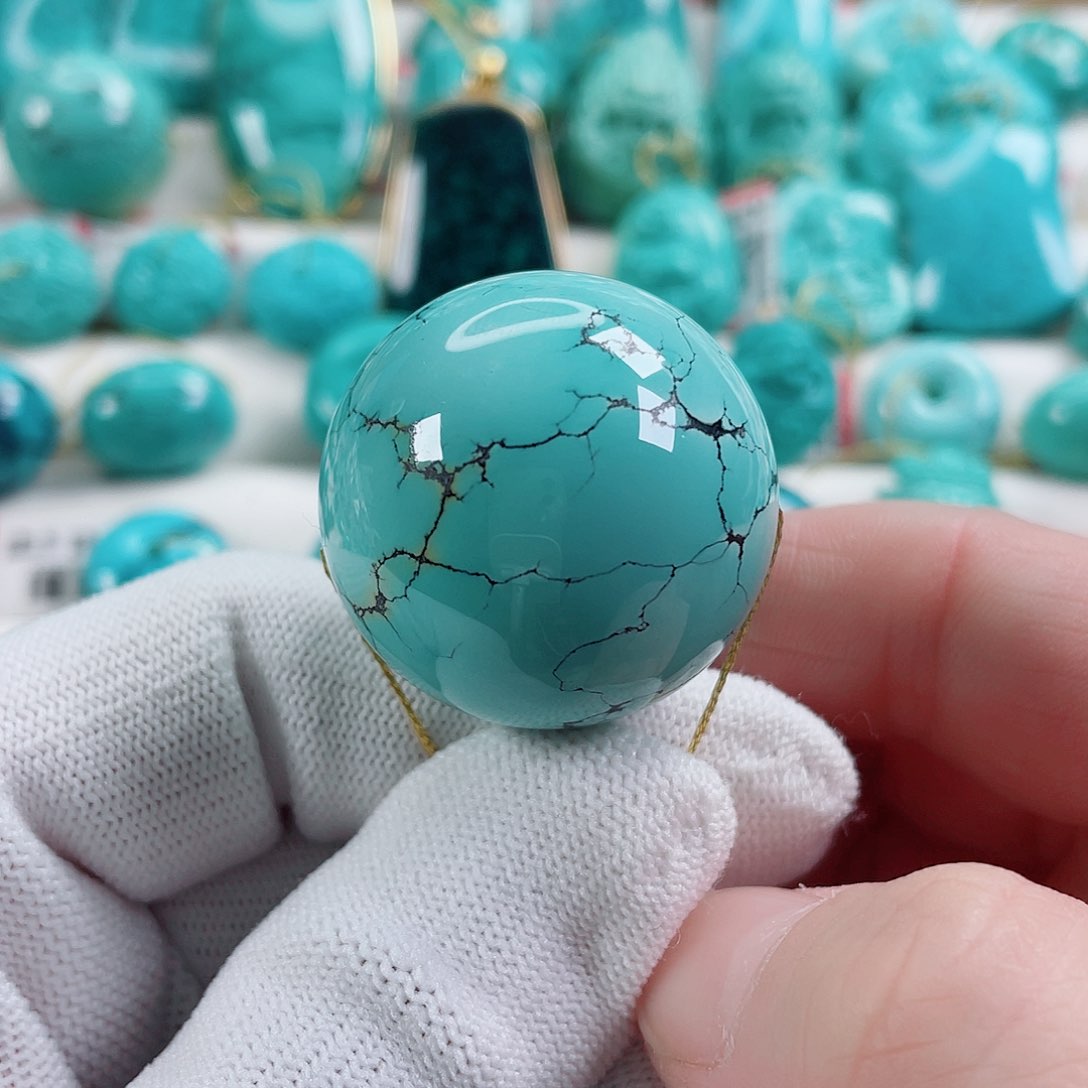 绿松石颈饰未镶嵌尺寸31.5