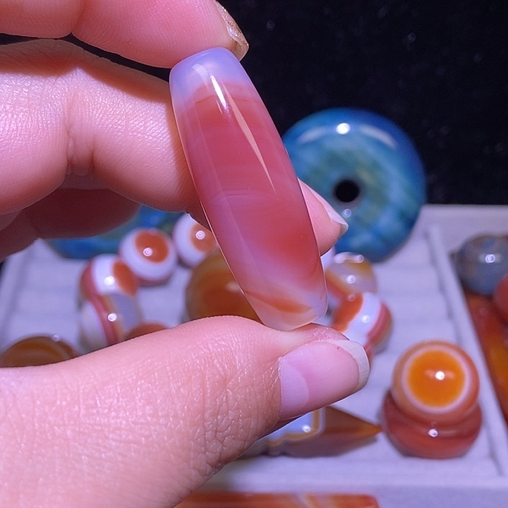 玛瑙/玉髓未镶嵌颈饰