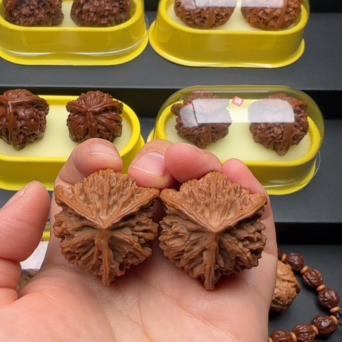 把件文玩核桃盘龙纹奔全38