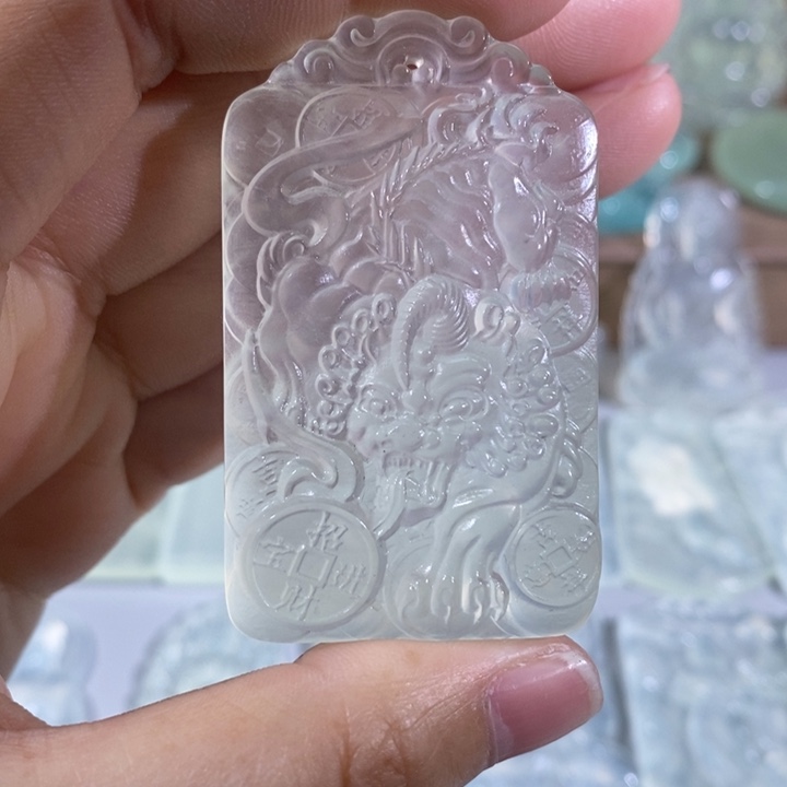 岫玉吊坠未镶嵌吊坠