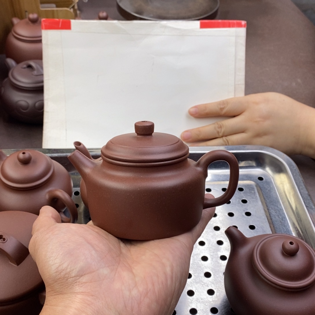 茶壶紫砂德钟容量180毫升左右
