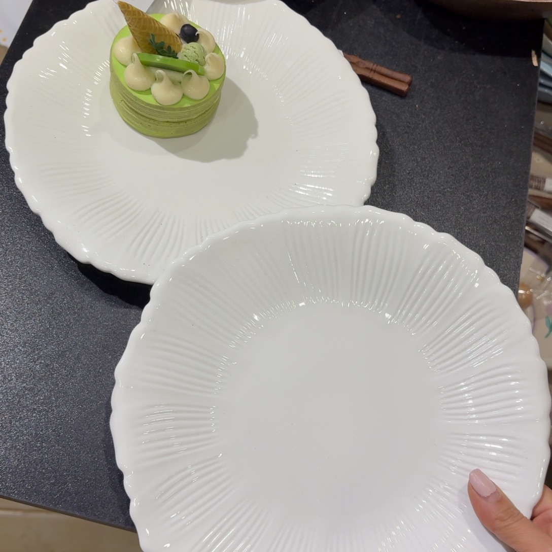 瓷两个10寸盘子两个