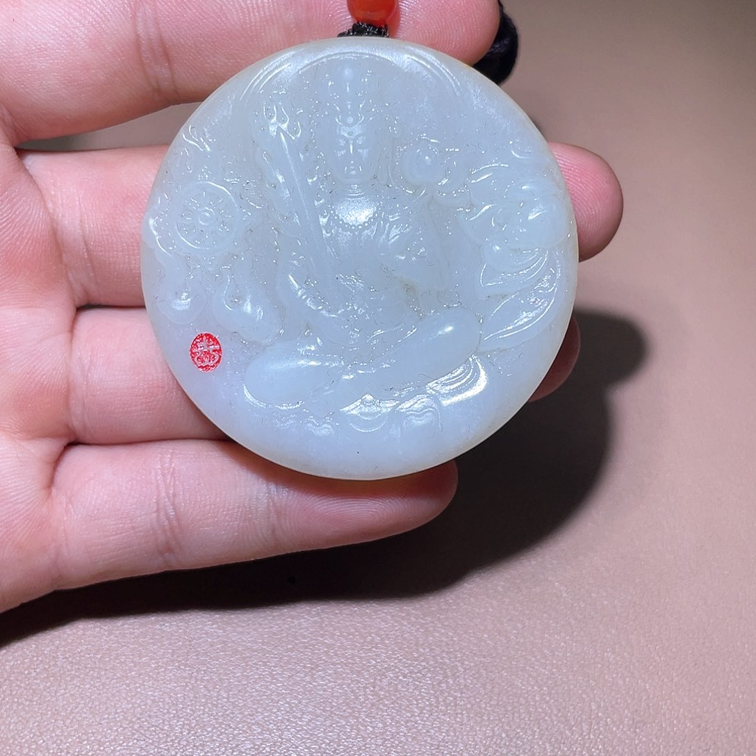 和田玉颈饰未镶嵌A7