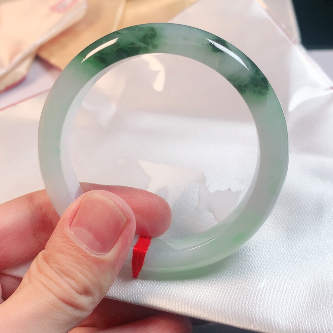 翡翠手镯未镶嵌翡翠手镯58