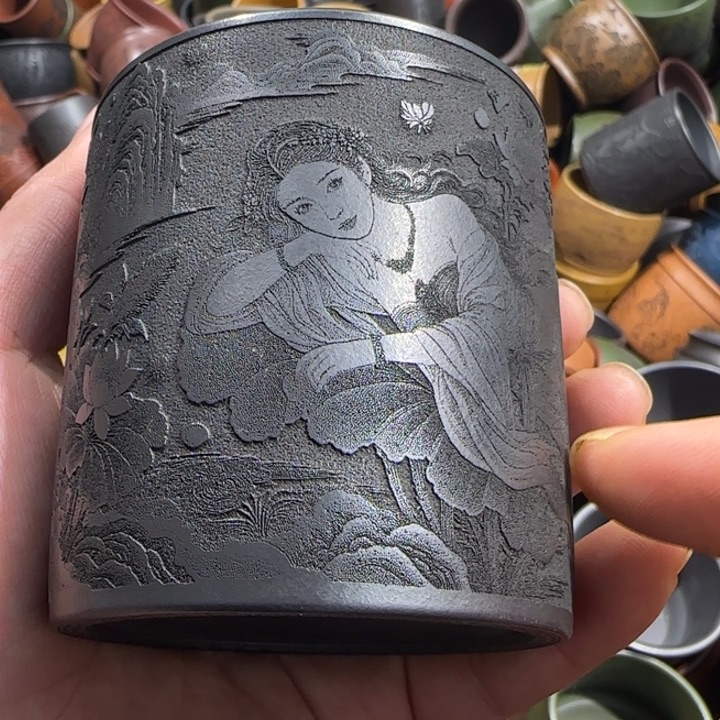 茶杯紫砂全手工制作工艺