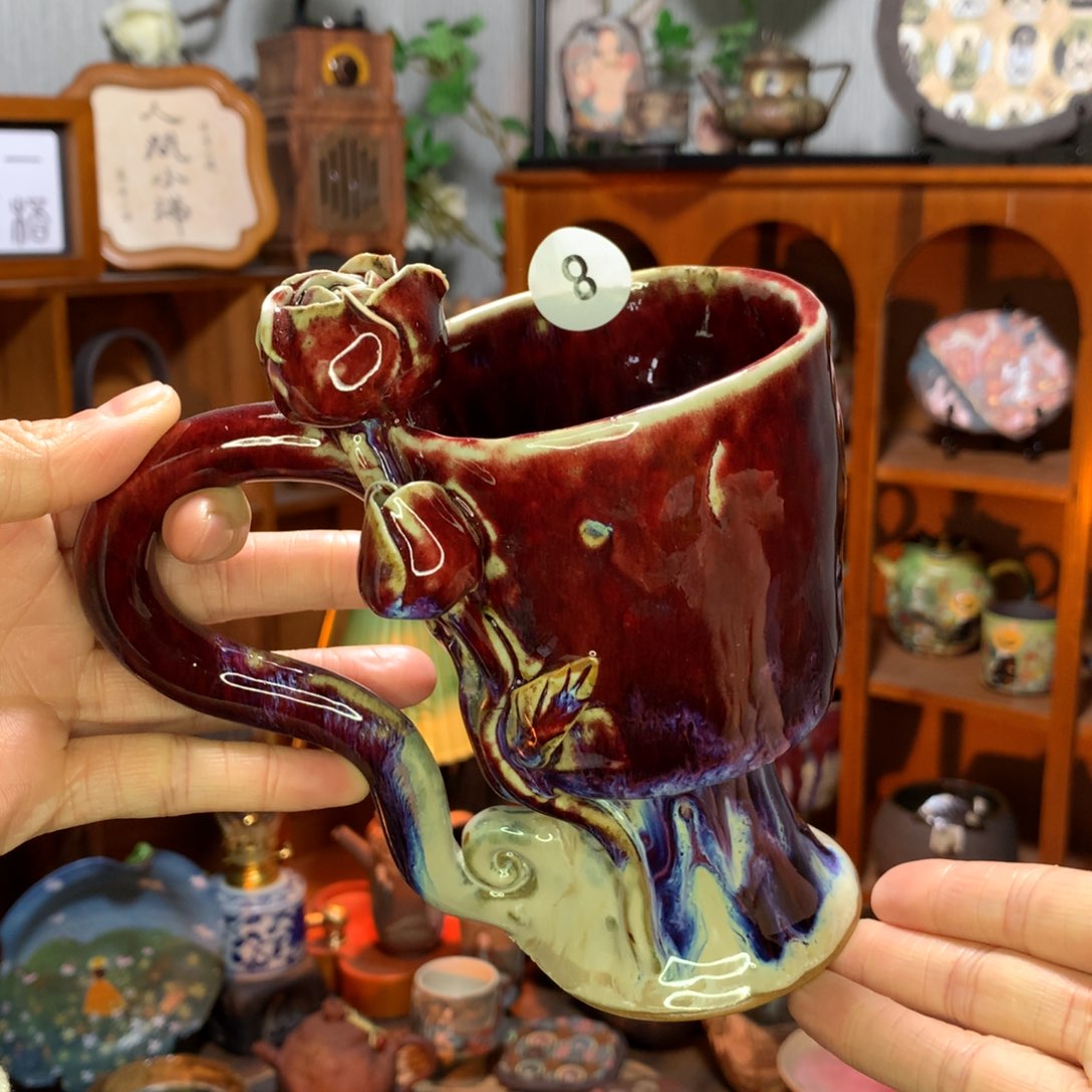 陶微瑕一杯歡喜浪漫器物