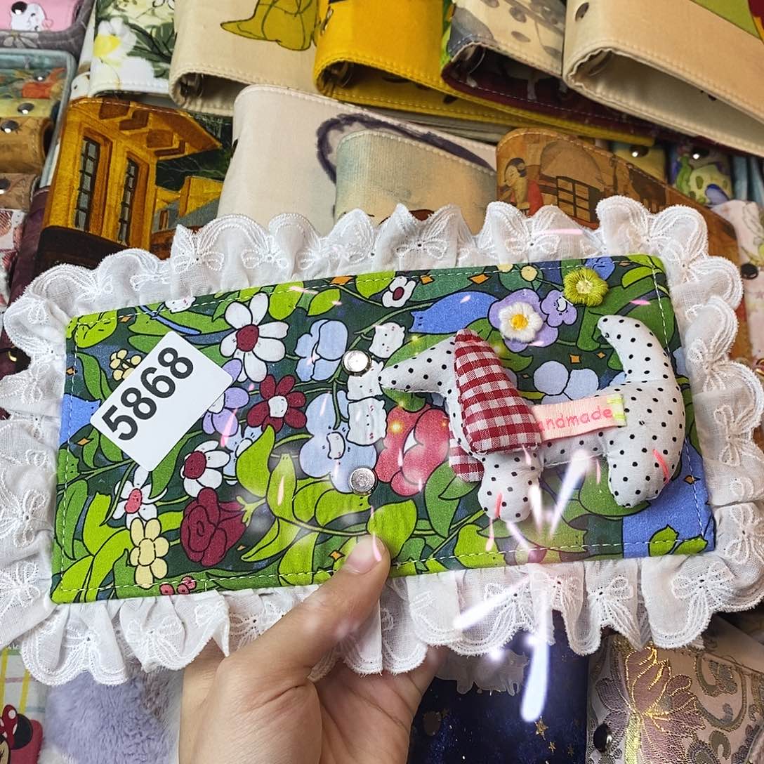 织绣豆豆本活页送纸5868