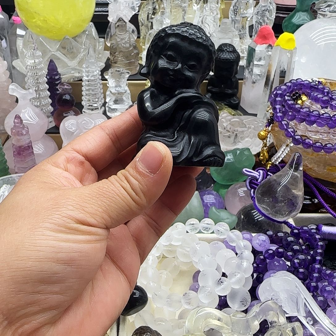 车挂水晶未镶嵌摆件