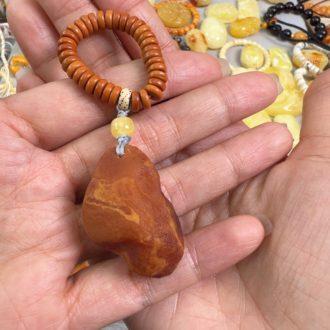 蜜蜡吊坠(不含链)未镶嵌蜜蜡