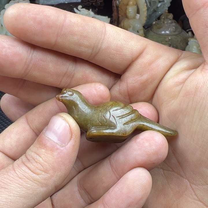 和田玉挂件未镶嵌